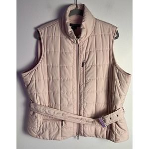 Lauren Ralph Lauren Pink Quilted Vest
